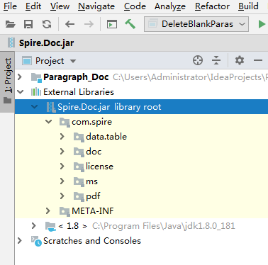 Java 批量刪除Word中的空白段落示例代碼
