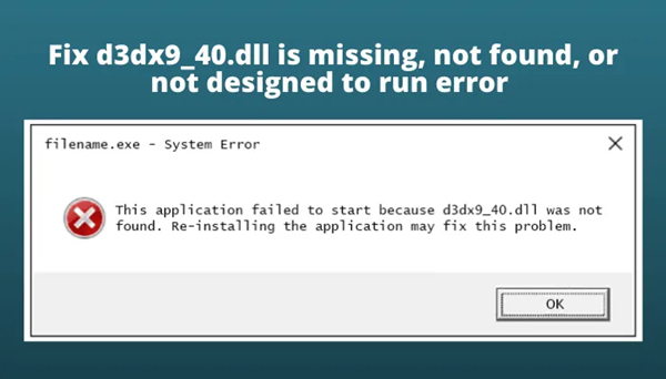 Win11系統提示d3dx9_40.dll丟失怎么辦？