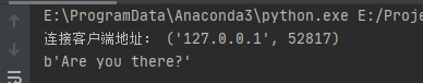 Python基于socket實現TCP/IP客戶和服務器通信