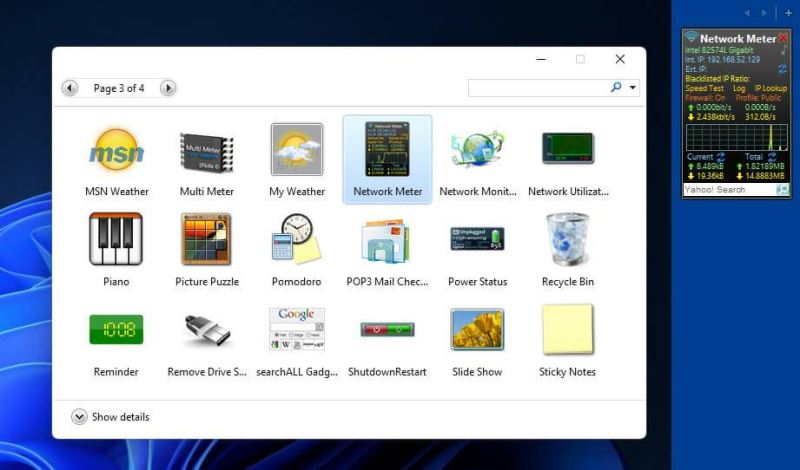 如何在Windows11中使用網絡速度監視器？