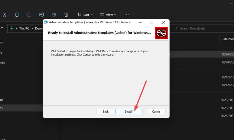 如何安裝適用于Win11正式版的ADMX模板？Win11安裝組策略編輯器ADMX模板的方法步驟