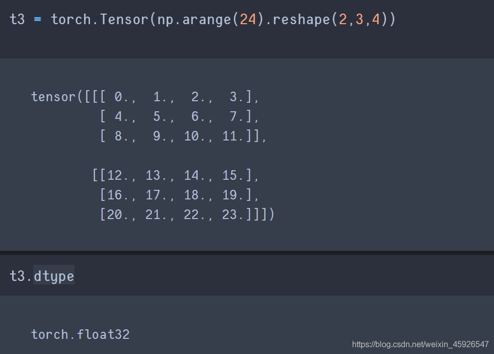 Python深度學習之Pytorch初步使用