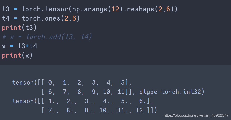 Python深度學習之Pytorch初步使用