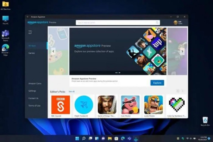 怎么在Win11測試版上運行安卓應用和游戲