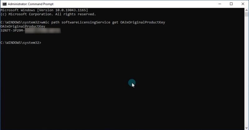 Windows 10產品密鑰在哪里？找到Win10產品密鑰操作方法