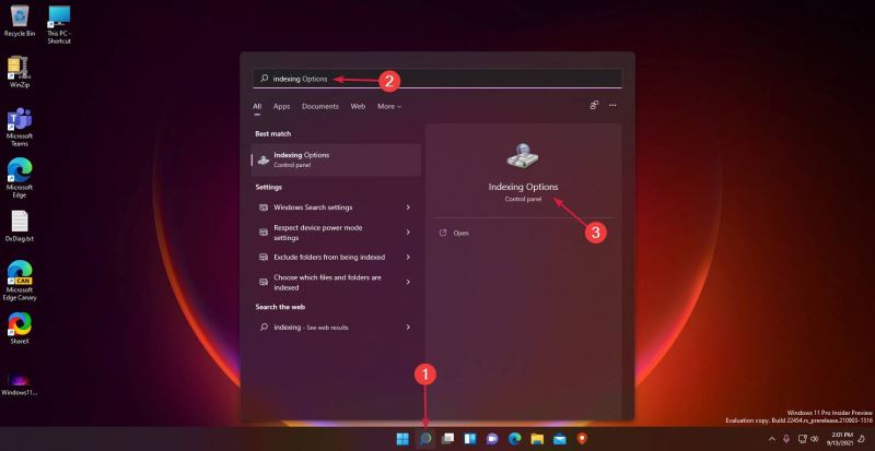 Win11如何更改文件索引以加快搜索速度？