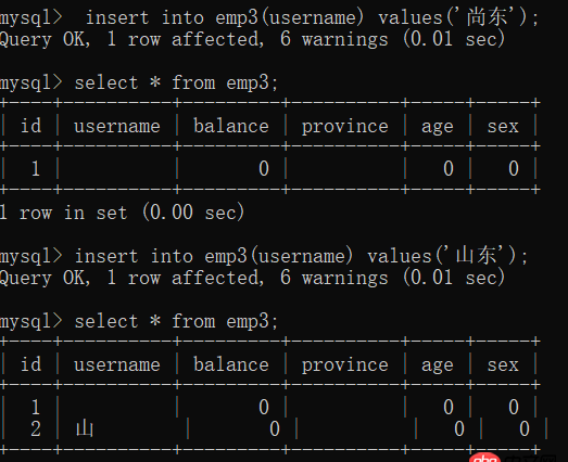 mysql配置沒問題，但不顯示中文；