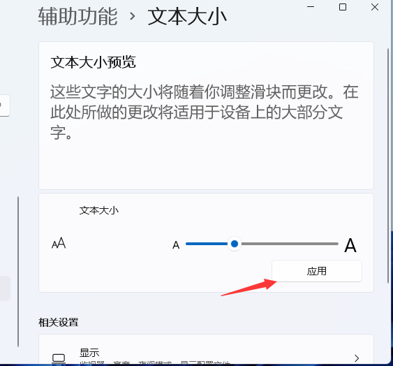 Windows11電腦字體大小怎么設置？Win11字體大小調節教程