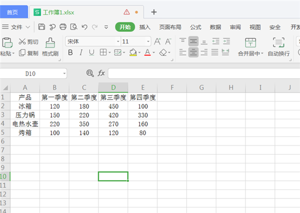 WPS Excel中將二維表轉換成一維表方法！