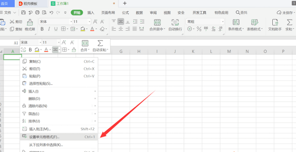 WPS在Excel的一個單元格內輸入兩行或多行文字操作方法