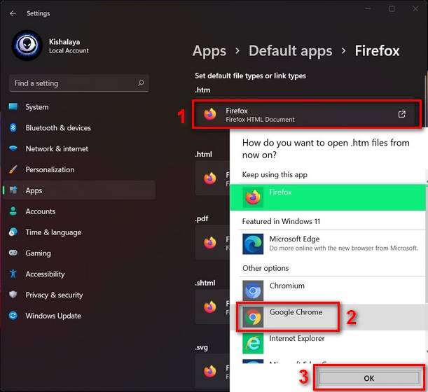Win11怎么修改默認瀏覽器？教你如何更改Win11默認瀏覽器