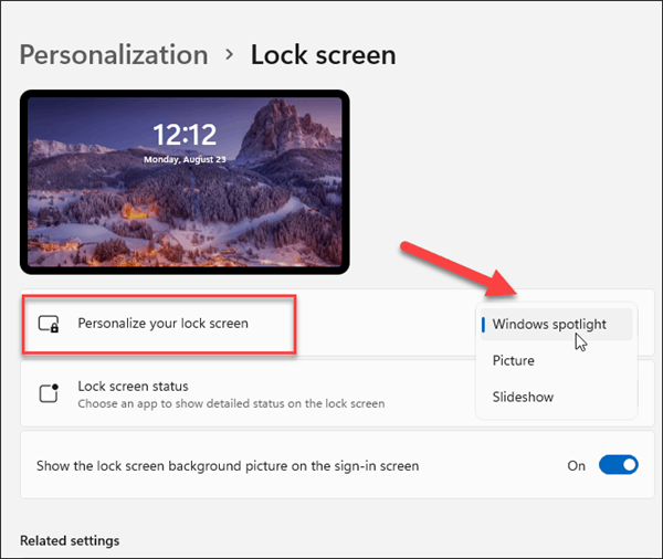 怎么更改Windows11鎖屏壁紙？更改Windows11鎖屏壁紙方法教程