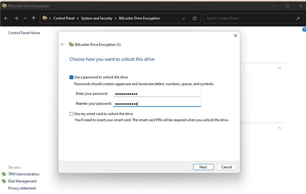如何在Win11上快速加密硬盤？Win11上快速加密硬盤方法步驟
