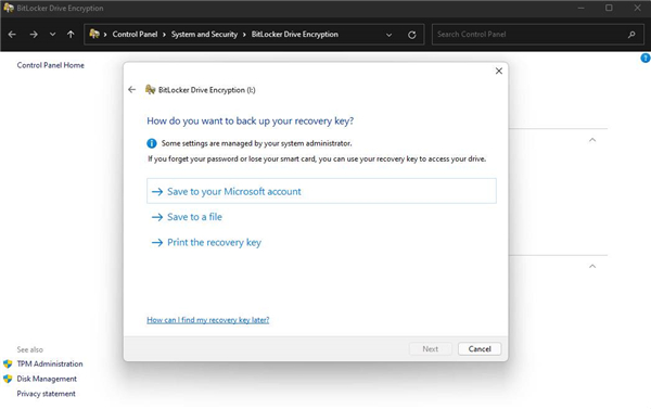 如何在Win11上快速加密硬盤？Win11上快速加密硬盤方法步驟