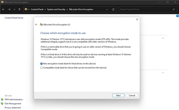 如何在Win11上快速加密硬盤？Win11上快速加密硬盤方法步驟
