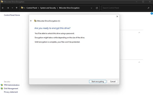 如何在Win11上快速加密硬盤？Win11上快速加密硬盤方法步驟