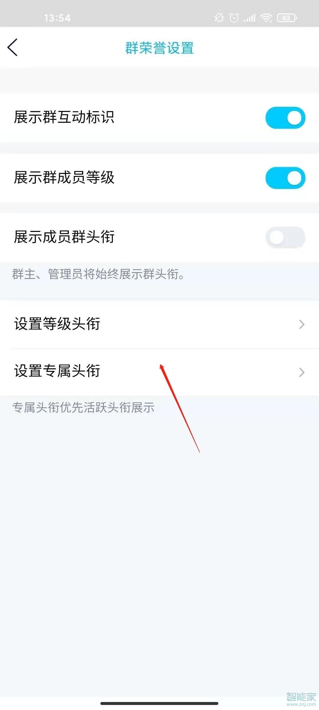 手機qq群頭銜怎么設置