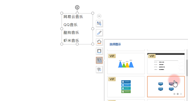怎么在PPT中把文字轉成圖示？