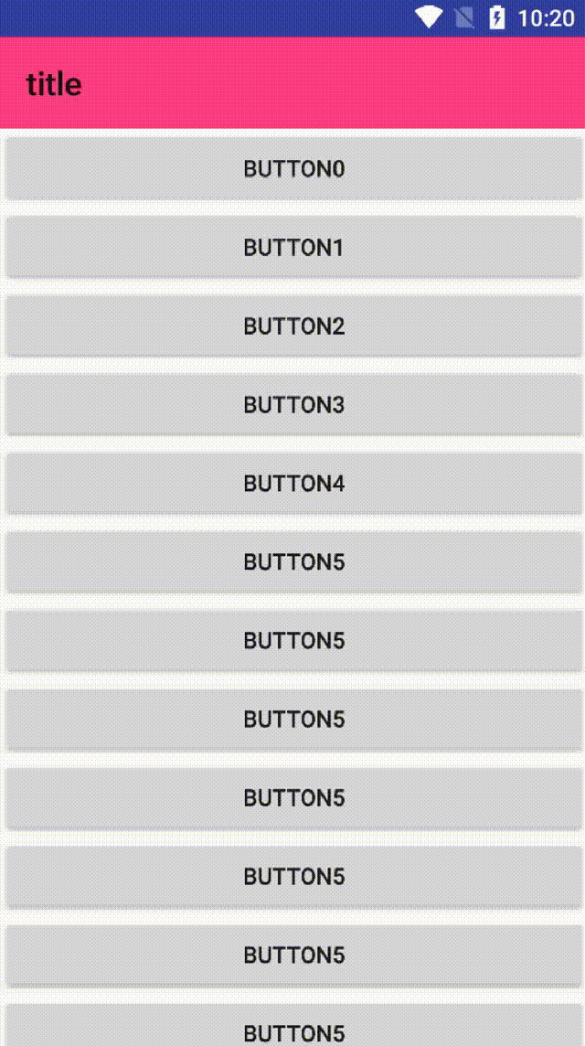 Android 滑動Scrollview標題欄漸變效果(仿京東toolbar)