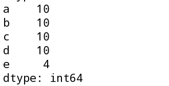 python-pandas創建Series數據類型的操作