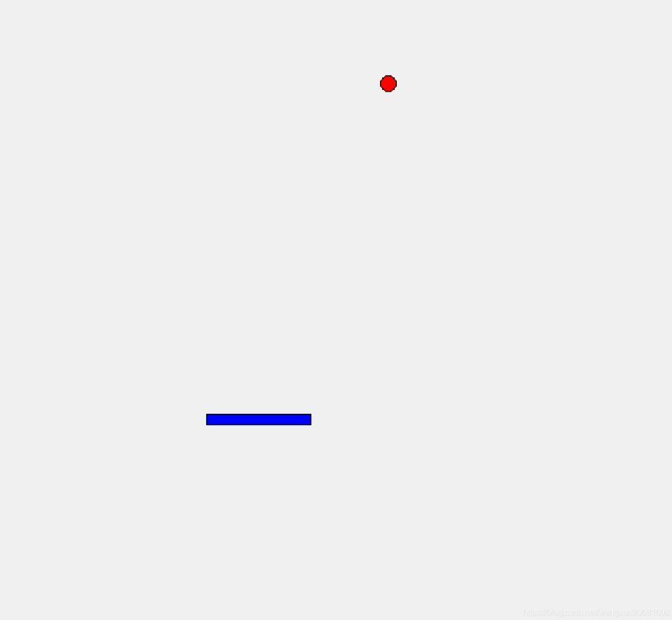 python實現簡單反彈球游戲