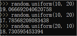 python中random模塊詳解