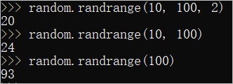 python中random模塊詳解