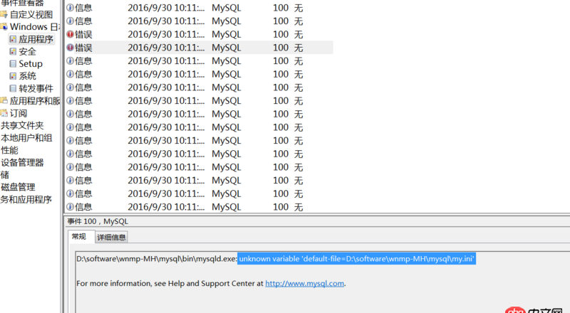 c# - 用代碼啟動mysql服務出錯， unknown variable ’’default-file=D:..’