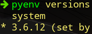Python使用pyenv實現多環境管理