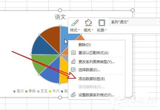 如何使用wps2019制作出彩色二維餅形圖？使用wps2019制作出彩色二維餅形圖的方法