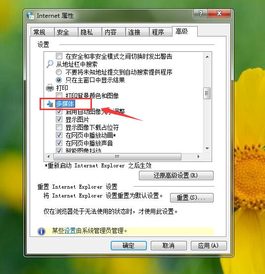 Win7電腦網頁顯示無法加載插件怎么辦？