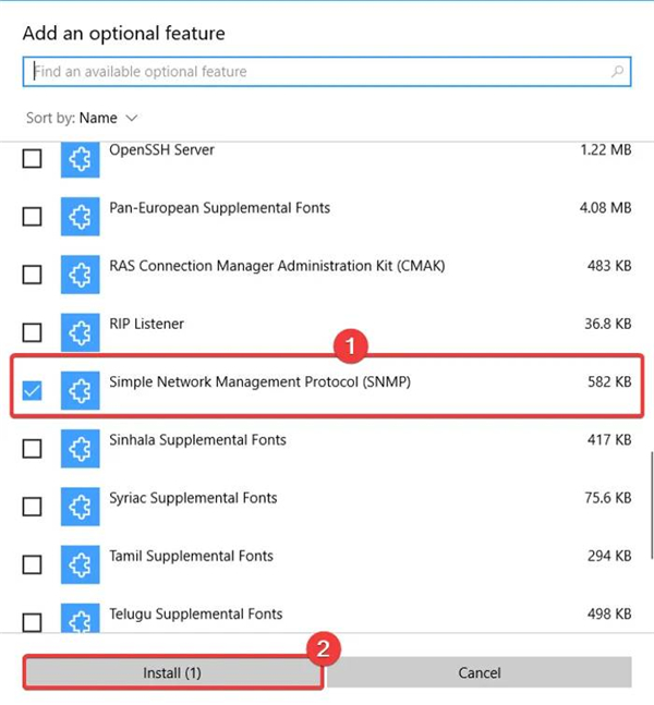 Win11怎么開啟SNMP服務？Win11如何開配置SNMP服務？