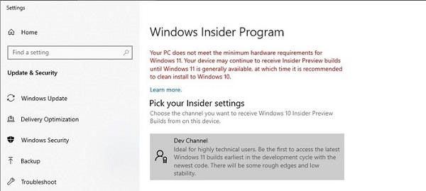 怎么接收Windows11推送？如何獲得Windows11推送？