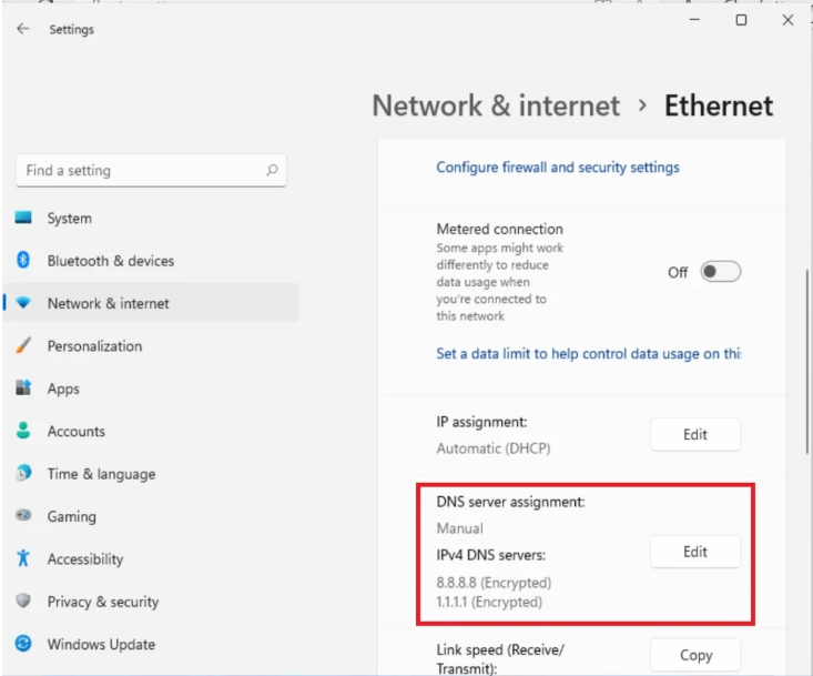 如何啟用Windows 11的DNS over HTTPS功能？啟用Win11 DoH功能