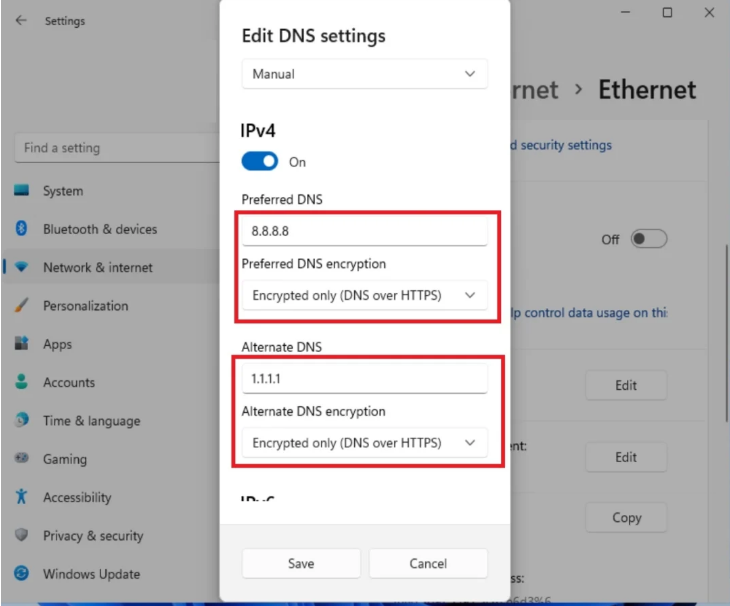 如何啟用Windows 11的DNS over HTTPS功能？啟用Win11 DoH功能