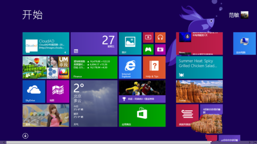 Win8系統如何調整Metro界面？
