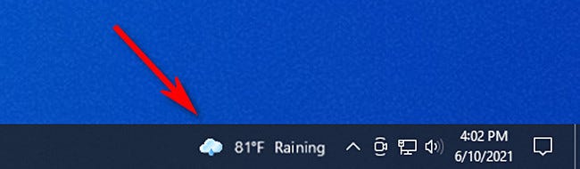 怎么恢復Windows10 21H1的任務欄天氣小部件？