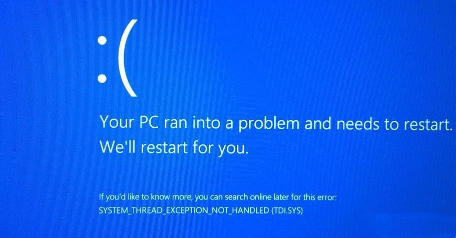 更新Win10 21H1補丁KB5003637出現System Thread Exception Not Handled錯誤怎么辦？