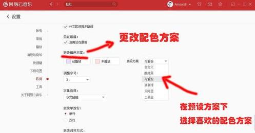 網易云音樂怎么更改歌詞樣式？教你輕松修改歌詞大小顏色