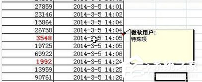 Excel2007怎么設置紅色標志？設置紅色標志的操作步驟