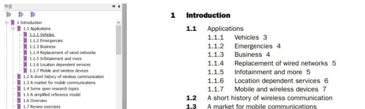 Python生成pdf目錄書簽的實例方法