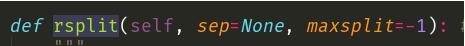 python中的split、rsplit、splitlines用法說明