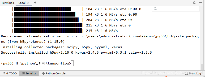 淺析關于Keras的安裝(pycharm)和初步理解