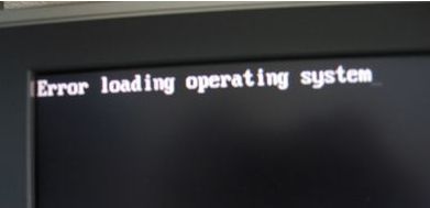 U盤重裝Win10系統顯示error loading operating怎么辦？