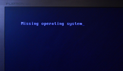 Win7旗艦版電腦開機顯示missing operating system怎么辦？