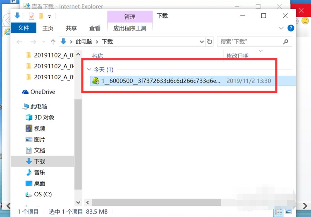 Win10專業版IE瀏覽器下載的文件在哪？