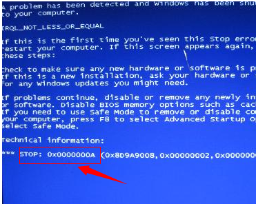Win10系統電腦藍屏0x0000000A怎么辦？電腦藍屏代碼0x0000000A解決方法