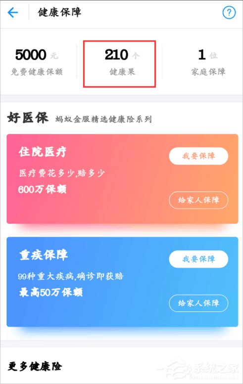 支付寶健康果怎么領??？
