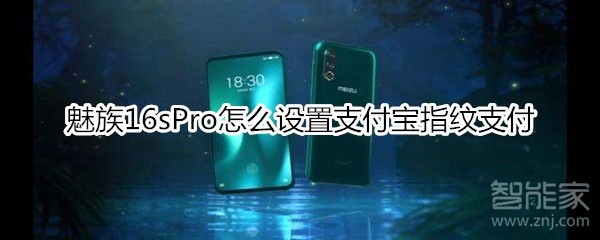 魅族16sPro怎么設置支付寶指紋支付