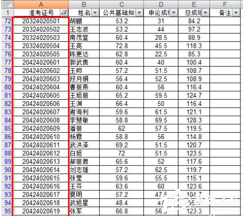 Excel如何把想要的人篩選出來？Excel篩選的方法